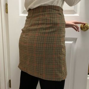 John Galt women’s plaid Cara skirt